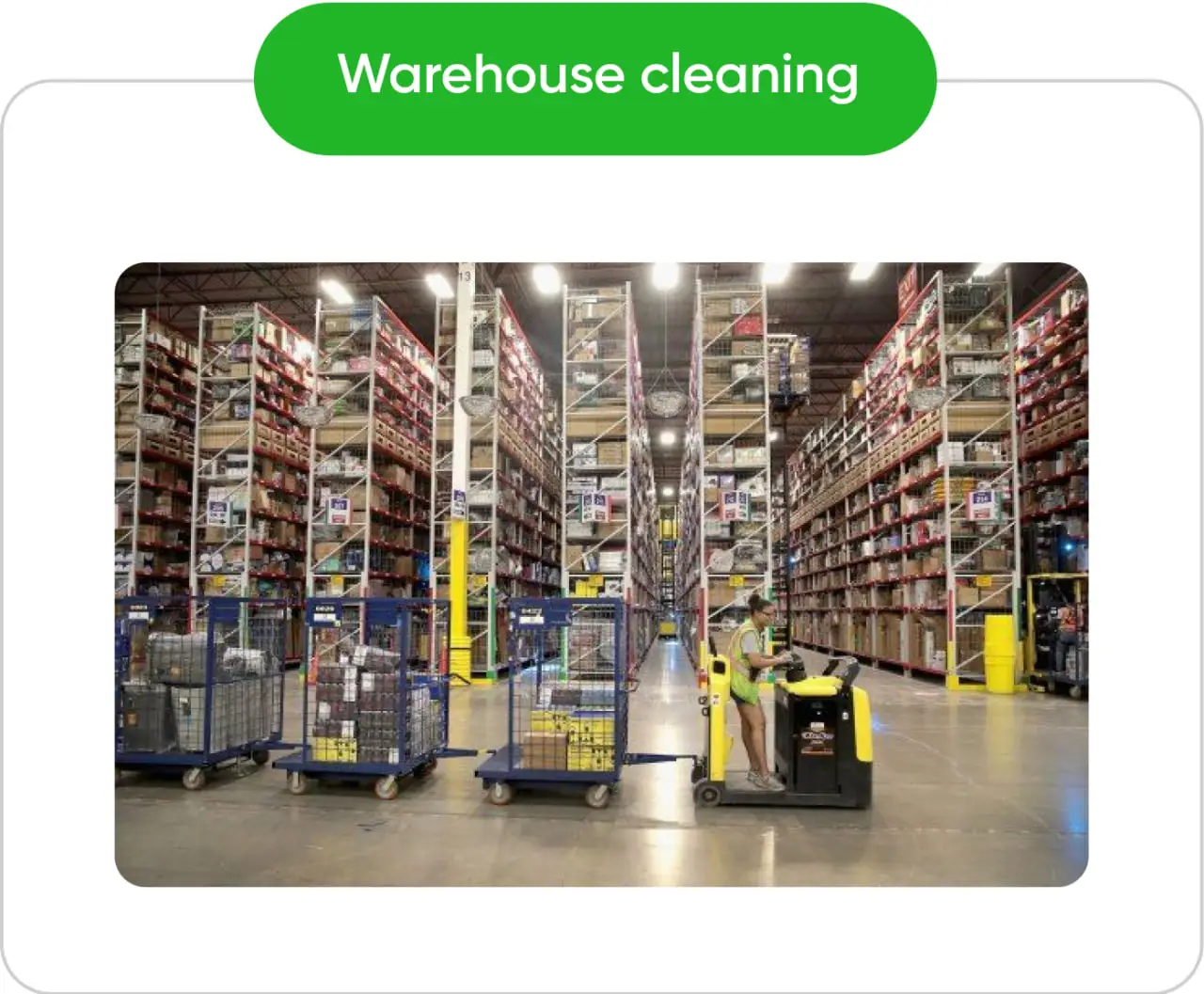 Hope commercial cleaning warehouse cleaning service